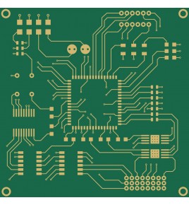 Two Layers Standard Printed Circuit Boards 10-PCS Prototype Fabrication Manufacturing