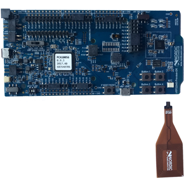 nRF52840 SoC Development Kit Nordic nRF52 Preview DK PCA10056