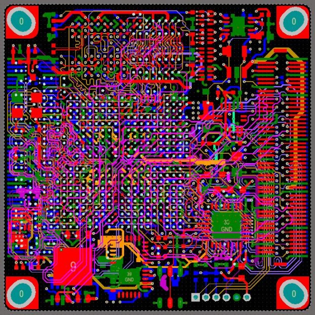 Reliable Optimization High Density Interconnect PCB Layout Design Service